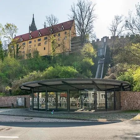 Panorama An Der Seilbahn Unterhalb Der Albrechtsburg - Parkplatz Und Wi-fi - Free * マイセン
